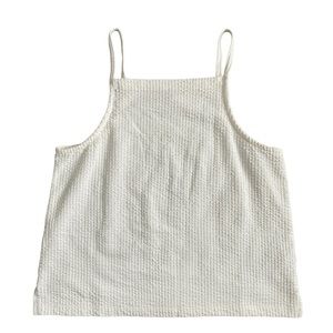 Madewell White Tank Top Size S